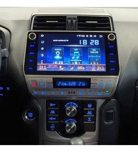 Autoradio Android Toyota Land Cruiser Prado J150 2013-2017 Apple CarPlay 10 pollici