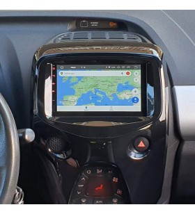 Autoradio Android Toyota Aygo AB40 2014-2021 Apple CarPlay 9 pollici
