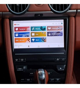 Autoradio Android Porsche Cayman 987 2006-2012 Apple CarPlay 8 pollici