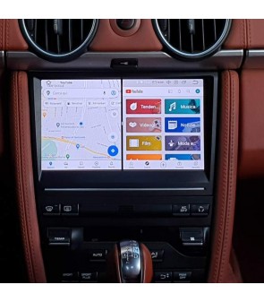 Autoradio Android Porsche Cayman 987 2006-2012 Apple CarPlay 8 pollici