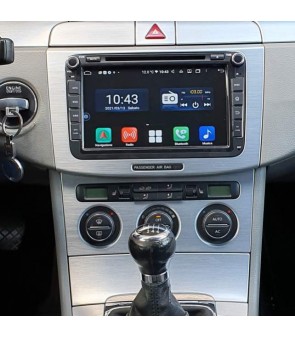 Autoradio Android Volkswagen Passat B6/B7 3C 2005-2014 Apple CarPlay 8 pollici