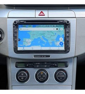 Autoradio Android Volkswagen Passat B6/B7 3C 2005-2014 Apple CarPlay 8 pollici
