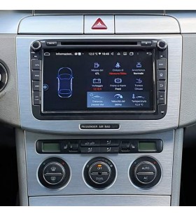 Autoradio Android Volkswagen Passat B6/B7 3C 2005-2014 Apple CarPlay 8 pollici