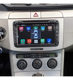 Autoradio Android Volkswagen Passat B6/B7 3C 2005-2014 Apple CarPlay 8 pollici