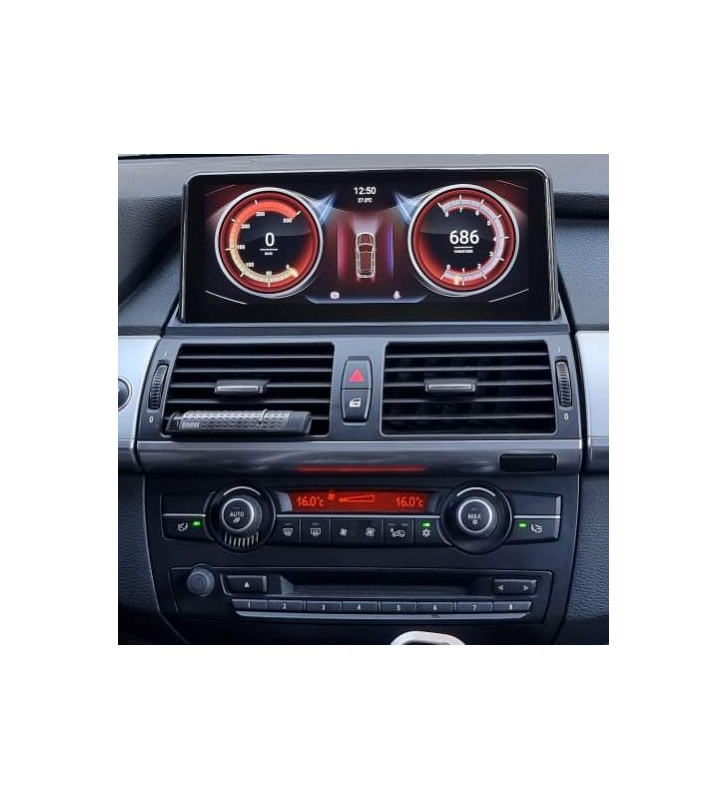 Autoradio Android BMW X5 E70 2006-2013 Apple CarPlay 10,25 pollici