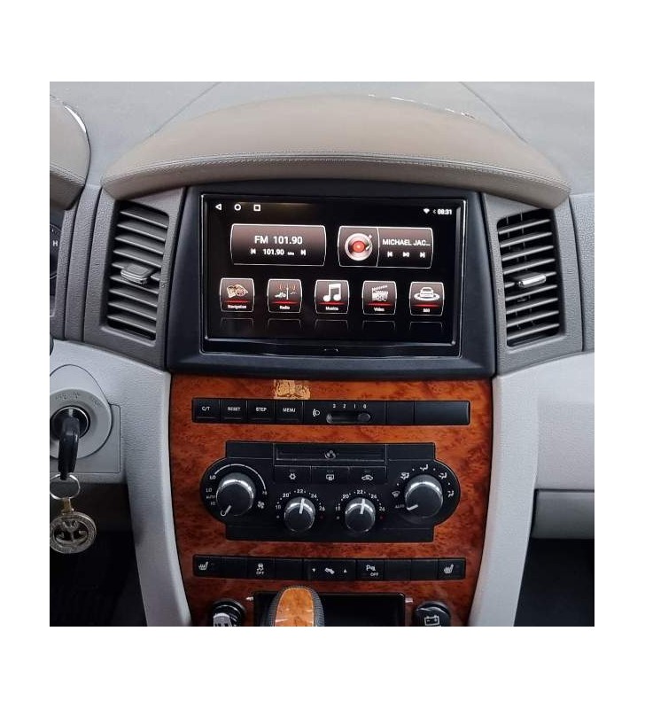Autoradio Android Jeep Grand Cherokee 2005-2010 Apple CarPlay 8,8 pollici