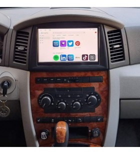 Autoradio Android Jeep Grand Cherokee 2005-2010 Apple CarPlay 8,8 pollici
