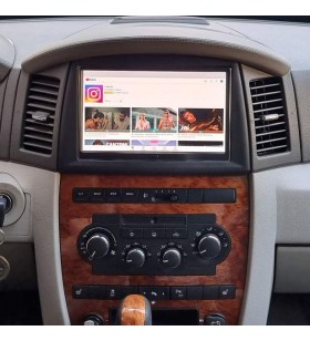 Autoradio Android Jeep Grand Cherokee 2005-2010 Apple CarPlay 8,8 pollici
