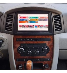 Autoradio Android Jeep Grand Cherokee 2005-2010 Apple CarPlay 8,8 pollici