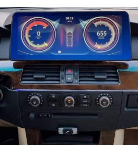 Autoradio Android BMW Serie 5 E6x 2003-2010 Apple CarPlay 12,3 pollici
