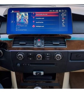 Autoradio Android BMW Serie 5 E6x 2003-2010 Apple CarPlay 12,3 pollici