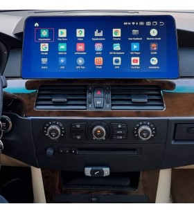 Autoradio Android BMW Serie 5 E6x 2003-2010 Apple CarPlay 12,3 pollici