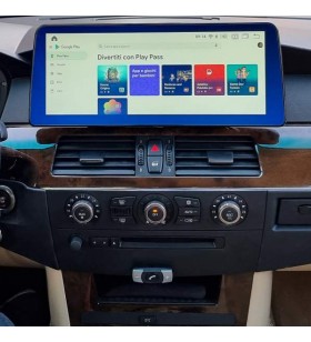 Autoradio Android BMW Serie 5 E6x 2003-2010 Apple CarPlay 12,3 pollici