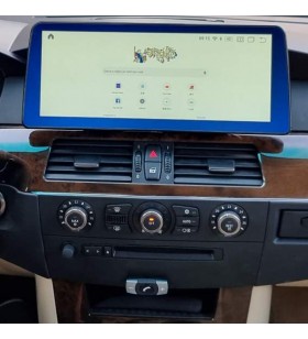 Autoradio Android BMW Serie 5 E6x 2003-2010 Apple CarPlay 12,3 pollici