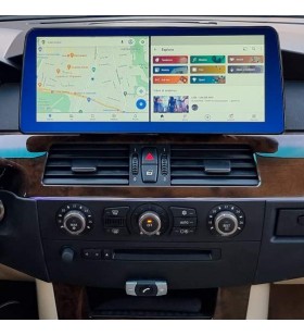 Autoradio Android BMW Serie 5 E6x 2003-2010 Apple CarPlay 12,3 pollici