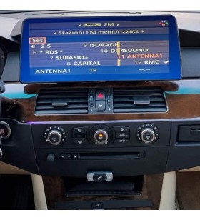 Autoradio Android BMW Serie 5 E6x 2003-2010 Apple CarPlay 12,3 pollici