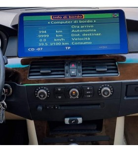 Autoradio Android BMW Serie 5 E6x 2003-2010 Apple CarPlay 12,3 pollici