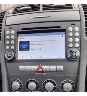 Autoradio Android Mercedes SLK R171 2004-2011 Apple CarPlay 7 pollici
