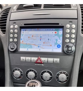 Autoradio Android Mercedes SLK R171 2004-2011 Apple CarPlay 7 pollici