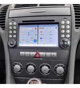 Autoradio Android Mercedes SLK R171 2004-2011 Apple CarPlay 7 pollici