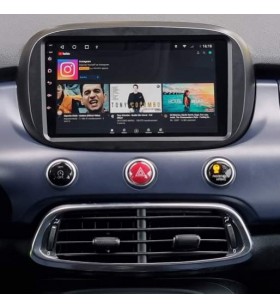 Autoradio Android Fiat 500X 2015-2022 Apple CarPlay 10 pollici
