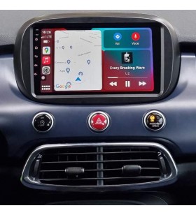 Autoradio Android Fiat 500X 2015-2022 Apple CarPlay 10 pollici