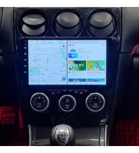 Autoradio Android Mazda 6 2002-2008 Apple CarPlay 10 pollici