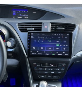 Autoradio Android Honda Civic IX 2012-2017 Apple CarPlay 10 pollici