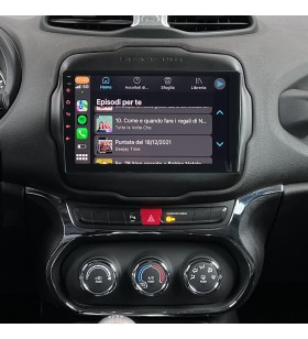 Autoradio Android Jeep Renegade 2014-2022 Apple CarPlay 10 pollici