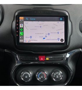 Autoradio Android Jeep Renegade 2014-2022 Apple CarPlay 10 pollici