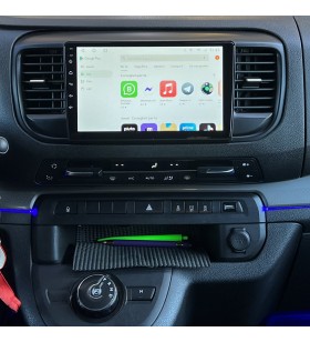 Autoradio Android Citroën Jumpy 2016-2021 Apple CarPlay 10 pollici