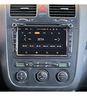 Autoradio Android Volkswagen Golf 5 1K 2003-2008 Apple CarPlay 8 pollici