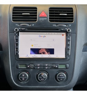 Autoradio Android Volkswagen Golf 5 1K 2003-2008 Apple CarPlay 8 pollici