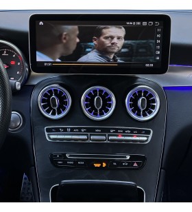 Autoradio Android Mercedes GLC X253 C253 2015-2022 Apple CarPlay 12,3 pollici