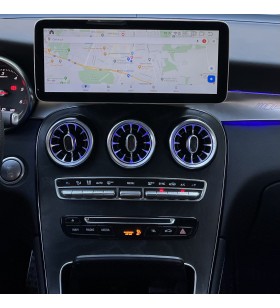 Autoradio Android Mercedes GLC X253 C253 2015-2022 Apple CarPlay 12,3 pollici