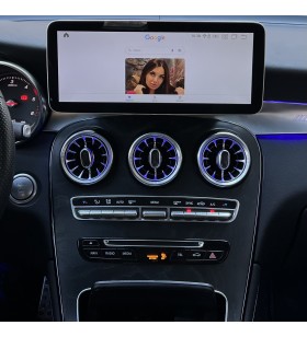 Autoradio Android Mercedes GLC X253 C253 2015-2022 Apple CarPlay 12,3 pollici