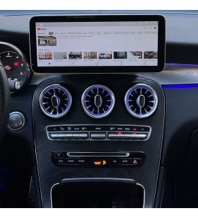Autoradio Android Mercedes GLC X253 C253 2015-2022 Apple CarPlay 12,3 pollici