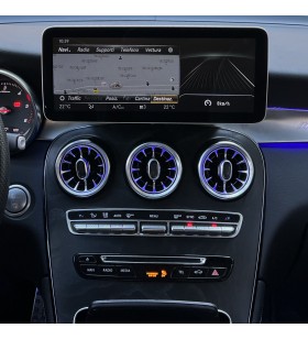 Autoradio Android Mercedes GLC X253 C253 2015-2022 Apple CarPlay 12,3 pollici
