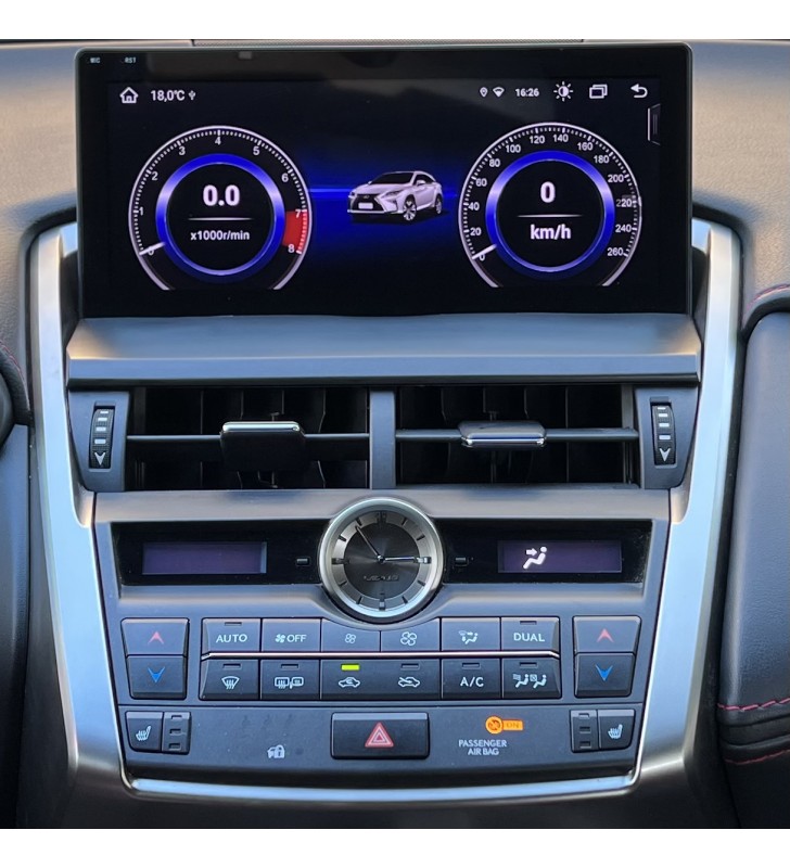 Autoradio Android Lexus NX 300h 2014-2021 Apple CarPlay 10,25 pollici