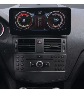 Autoradio Android Mercedes Classe C W204 2007-2011 Apple CarPlay 10,25 pollici