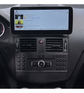 Autoradio Android Mercedes Classe C W204 2007-2011 Apple CarPlay 10,25 pollici