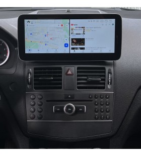 Autoradio Android Mercedes Classe C W204 2007-2011 Apple CarPlay 10,25 pollici