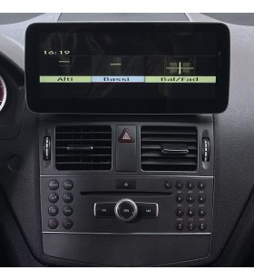 Autoradio Android Mercedes Classe C W204 2007-2011 Apple CarPlay 10,25 pollici