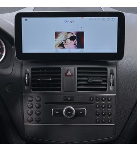 Autoradio Android Mercedes Classe C W204 2007-2011 Apple CarPlay 10,25 pollici